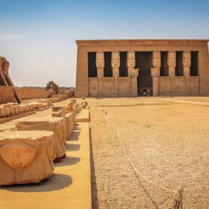Dendera Temple in Egypt (Hathor) and Abydos