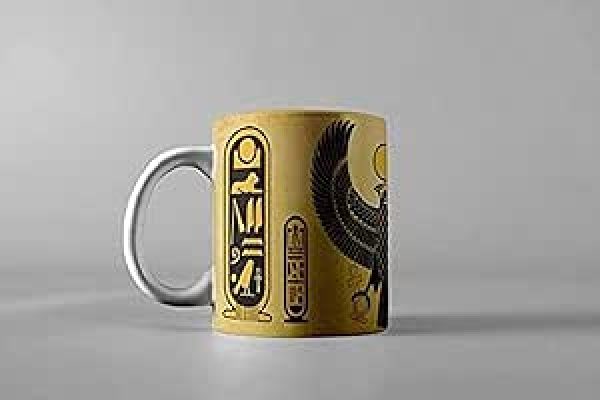 Ancient Egyptian mug, ceramic